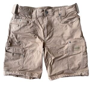 Men's Duluth Fire Hose Shorts - Brown Size 38